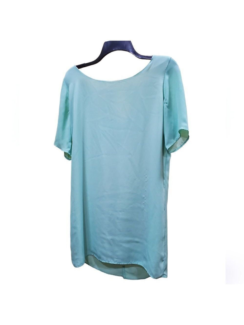 My Story Mint Green Flutter Sleeve Shift Dress Medium